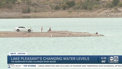 What to know about Lake Pleasant's fluctuating water levels