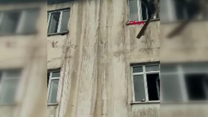 GİRESUN'DA 4 EV YANDI, 2 KİŞİ HASTANELİK OLDU