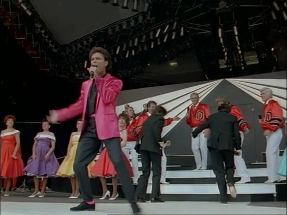 LET'S HAVE A PARTY  by Cliff Richard  - live performance 'Oh Boy' 1989