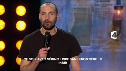 Ce soir avec Vérino : rire sans frontière