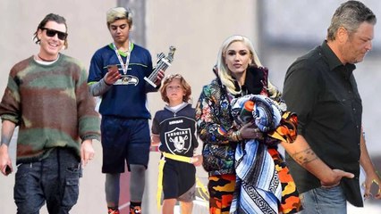 Jealous! Blake Shelton walks away when kids get intimate with Gavin, the unexpected act of Stefani