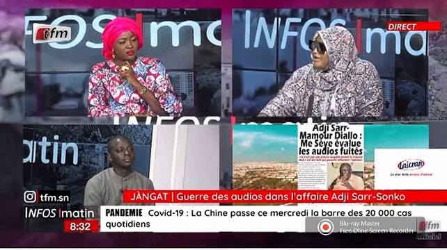 Sonko vs Adji Sarr / les révélations explosives d' Aïssatou Diop Fall : «Gnii ay audios lagnou aam, wayé gnelé esk douniou wané vidéos »