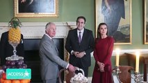 Prince Charles & Queen Letizia Of Spain Make Rare Joint Appearance