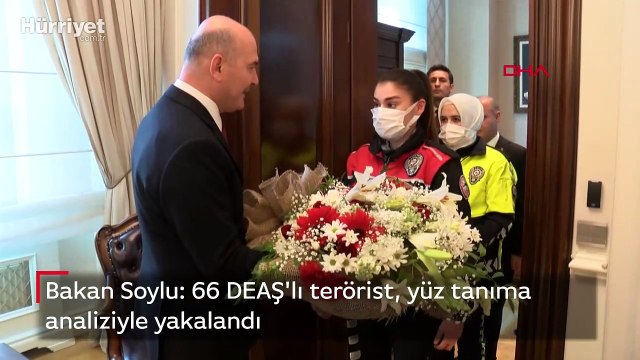 Bakan Soylu: 66 DEAŞ'lı terörist, yüz tanıma analiziyle yakalandı