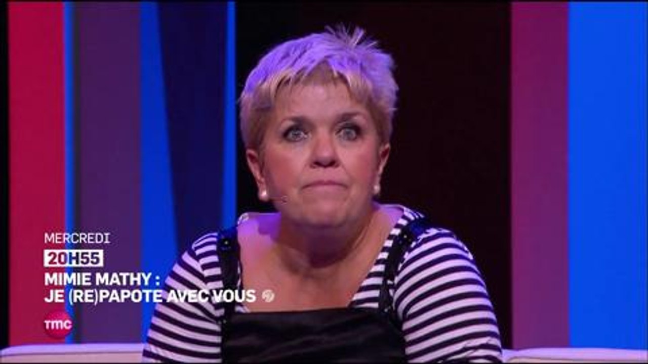 Mimie Mathy : «Je (re)papote avec vous»