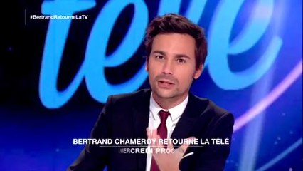 Bertrand Chameroy retourne la télé