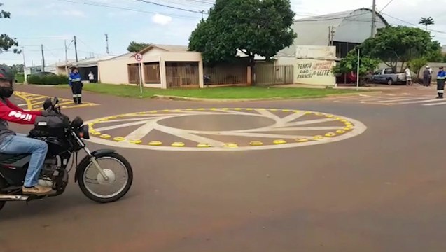 Com instalação de novas rotatórias, Transitar reforça ações de conscientização em Cascavel
