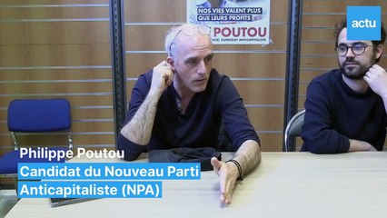 Philippe Poutou : "il n'y aura pas un seul débat"