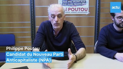 Philippe Poutou : "On est contre le licenciement"