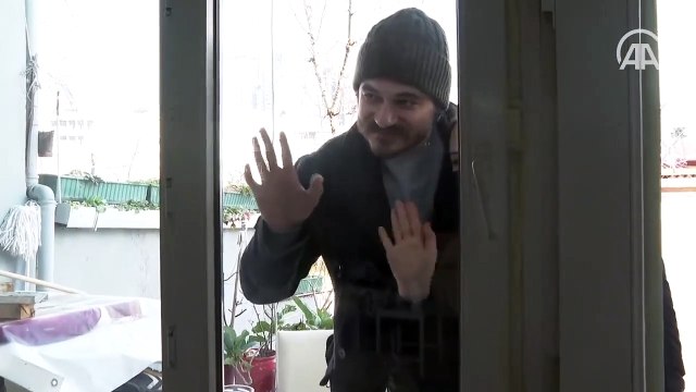 16 ayda 85 COVID testi pozitif çıkan vatandaşın yüzü nihayet güldü