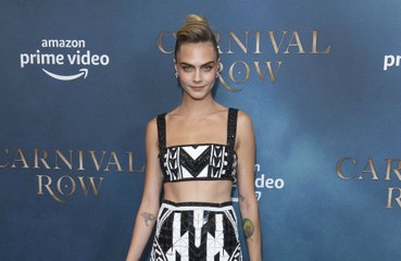 Cara Delevingne was always barefoot and naked as a kid