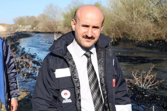 Edirne'de çevre kirliliği sebep olan zift için çalışmalara başlandı