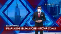 Polisi Amankan 68 Unit Sepeda Motor Balap Liar yang Resahkan Warga Gowa Selama Bulan Ramadhan
