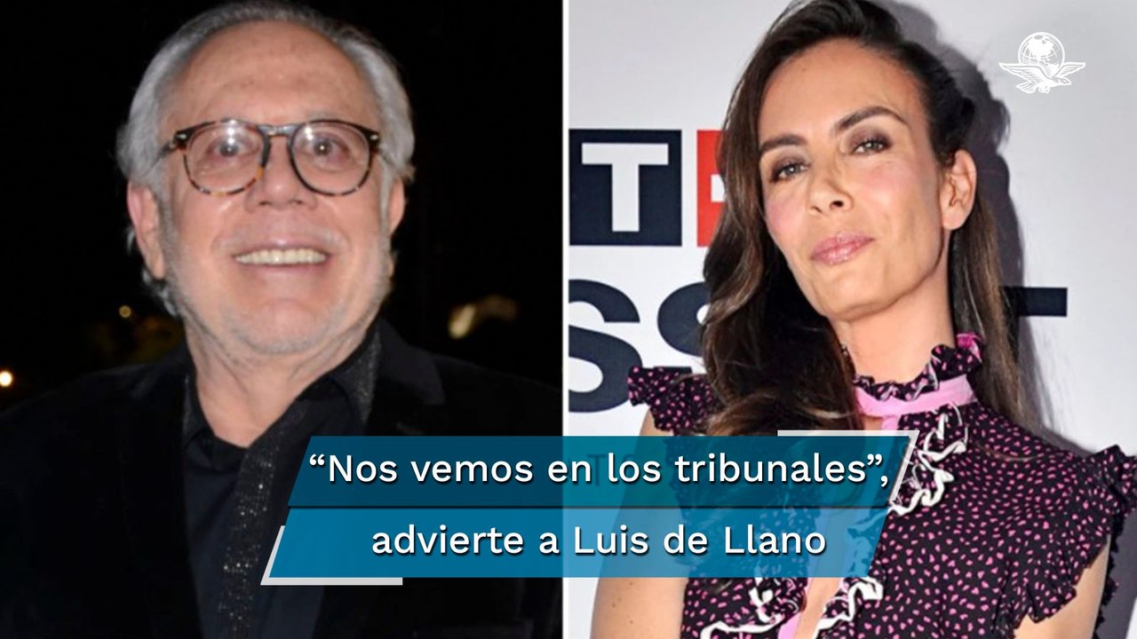 Sasha: Luis de Llano miente al involucrar a mis padres; “nos vemos en tribunales”, dice