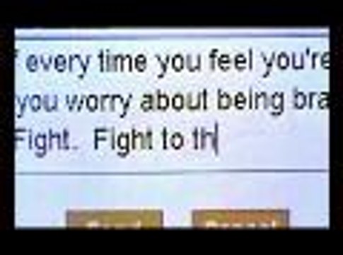 Vous avez un message