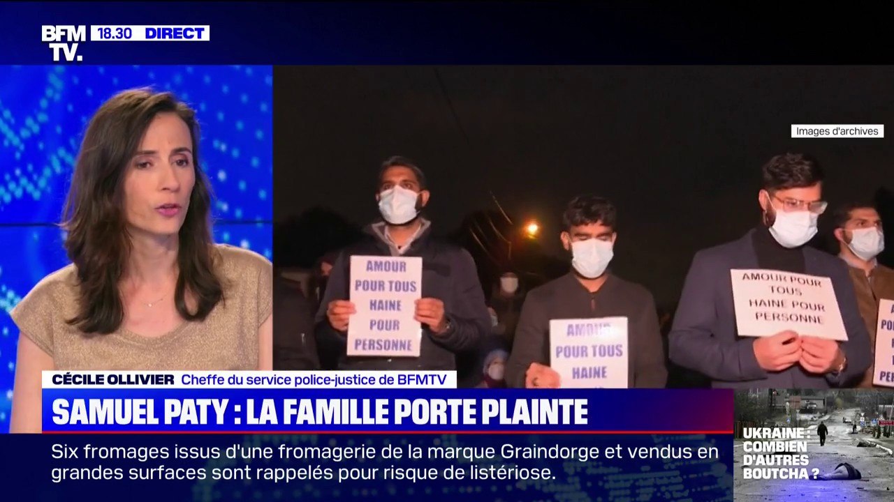 Dix membres de la famille de Samuel Paty porten...
