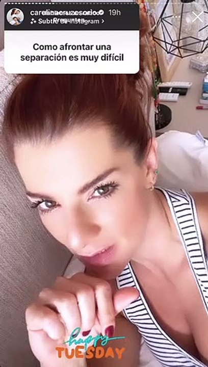 Así va la recuperación de Carolina Cruz después de su divorcio