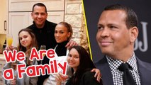 Alex Rodriguez reveals a sweet secret about JLo and his girls: They're not apart yet