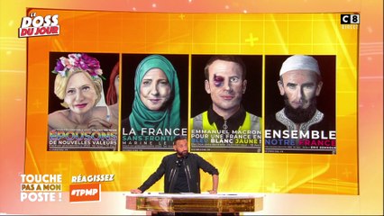 Un artiste détourne les affiches présidentielles des candidats