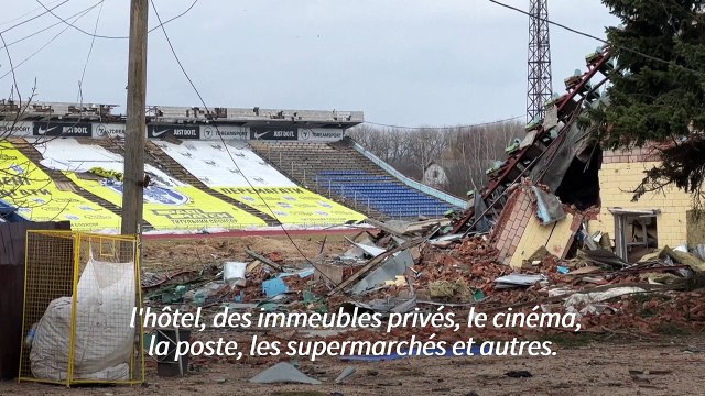 Ukraine: à Tcherniguiv, les séquelles du siège sont partout