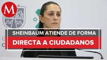 Sheinbaum invita a participar en audiencias públicas para atender solicitudes ciudadanas