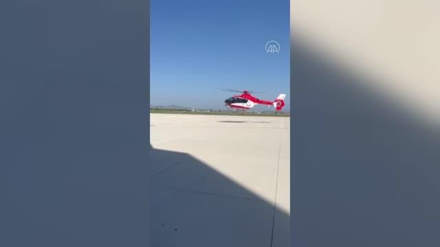 BALIKESİR - Ambulans helikopter 11 aylık bebek için havalandı