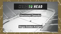 Vancouver Canucks At Vegas Golden Knights: Total Goals Over/Under, April 6, 2022