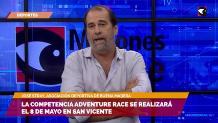 La competencia Adventure Race se realizará el 8 de mayo en San Vicente