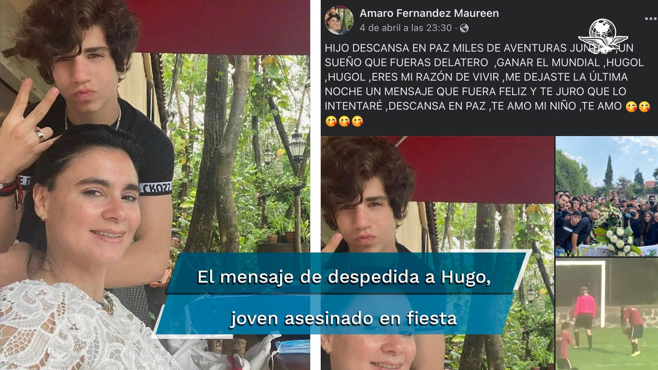 "Te espero en el sol", el mensaje de despedida a Hugo, joven asesinado en fiesta clandestina