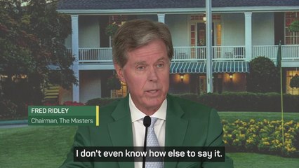 Tiger Woods 'truly amazing', says Masters chairman Ridley