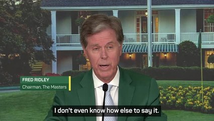 Tiger Woods 'truly amazing', says Masters chairman Ridley