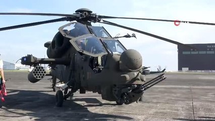 Türkiye'nin ilk ATAK helikopteri ihracatı Filipinlere yapıldı