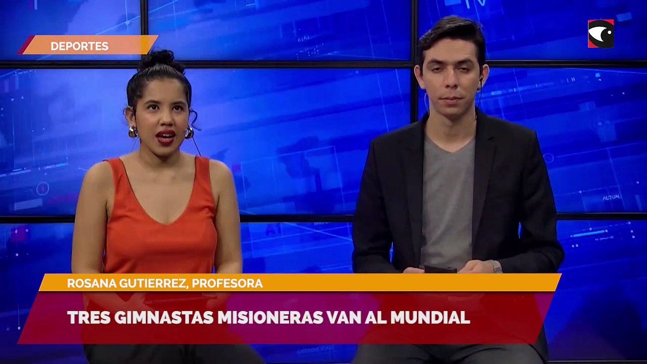 Tres gimnastas Misioneras van al mundial