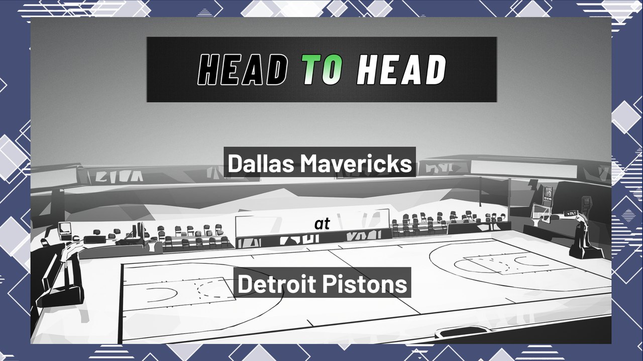 Dallas Mavericks At Detroit Pistons: Moneyline, April 6, 2022