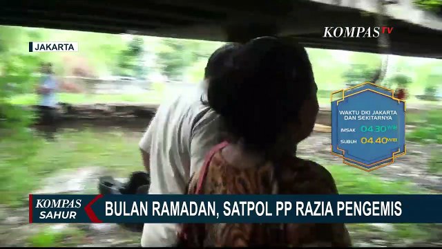 Antisipasi Menjamurnya Pengemis di Bulan Ramadhan, Satpol PP Jakbar Gelar Razia