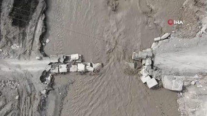 Son dakika: Selin etkili olduğu Bozkurt'ta yıkılan köprüler yeniden yapılıyor