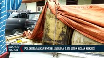 Polisi Gagalkan Penyelundupan 2.375 Liter Solar Bersubsidi di Sulawesi