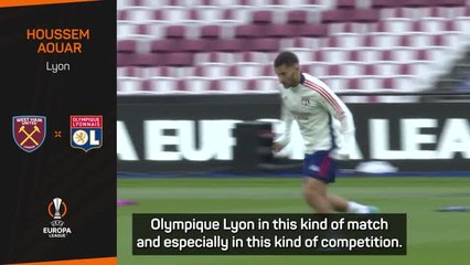 Aouar confident that Lyon can match West Ham's intensity