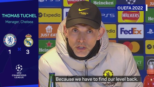 Defeated Tuchel doesn't expect Chelsea to turn tie around at Real Madrid