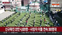 신규확진 22만 4,820명…사망자 이틀 연속 300명대