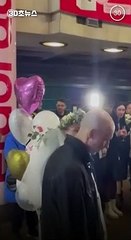 [30초뉴스] 전쟁 폐허 속에서도 결혼식 올린 우크라이나 커플