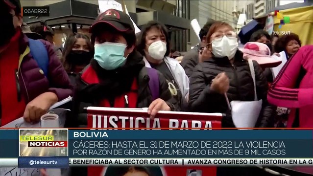 Mujeres bolivianas denuncian ante la Corte de Justicia el incremento de violencia de género