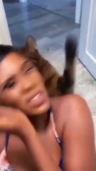 When your cat sees you getting ready for your 3rd date with 3 different guys in 3 days...