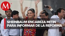 Sin electricidad no hay derechos: Sheinbaum sobre reforma eléctrica de AMLO