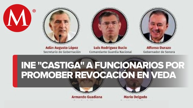 El INE dicta medidas cautelares contra funcionarios