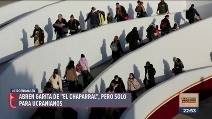 Abren Garita de "El Chaparral" para ucranianos