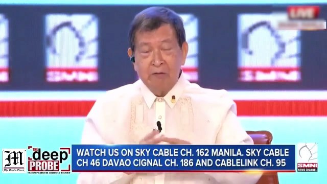 The Deep Probe with Former Sec. Norberto Gonzales: Anti-insurgency policy