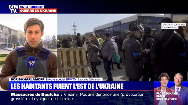 Guerre en Ukraine: les habitants fuient l'est du pays