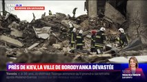 Guerre en Ukraine: la ville de Borodyanka dévastée après le départ des Russes