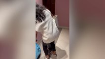 Mom Calls Security When Daughter Surprises Them After Two Years Apart | Happily TV